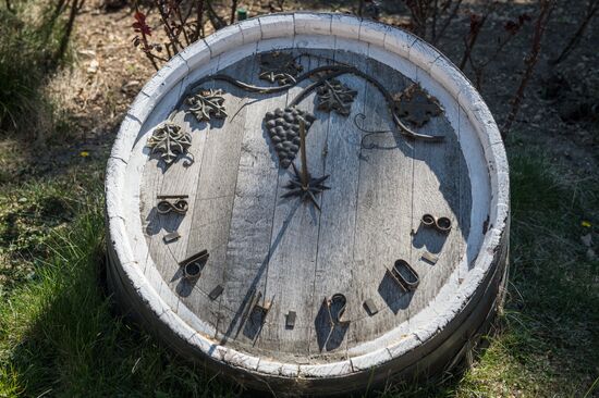 Inkerman vintage wine factory in Crimea