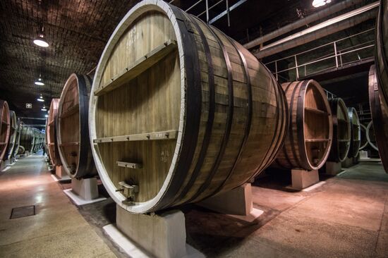 Inkerman vintage wine factory in Crimea