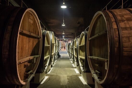Inkerman vintage wine factory in Crimea