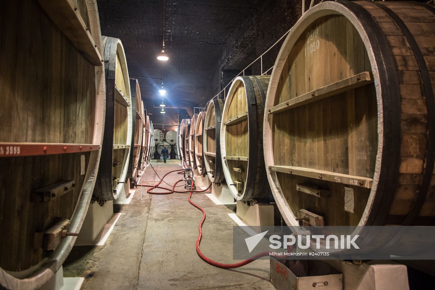 Inkerman vintage wine factory in Crimea