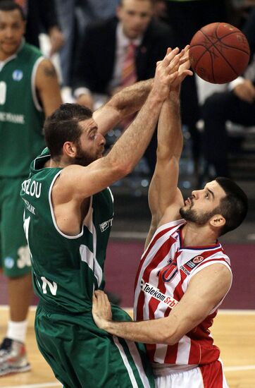 Euroleague Basketball. KK Crvena zvezda vs. BC UNICS