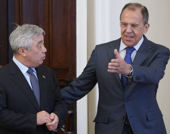 Meeting of foreign ministers of Russia and Kazakhstan