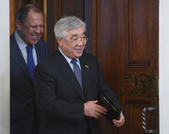 Meeting of foreign ministers of Russia and Kazakhstan