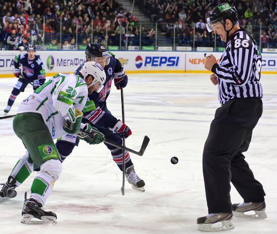 Ice hockey. KHL. Metallurg Magnitogorsk vs. Salavat Yulaev