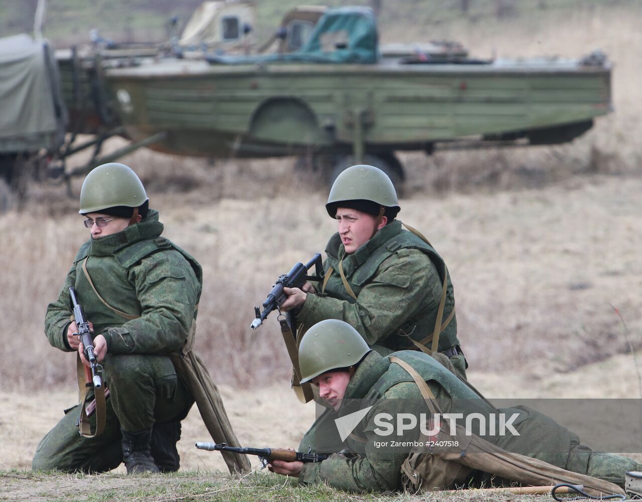 Baltic Fleet's coastal defense troops hold exercise in Kaliningrad Region