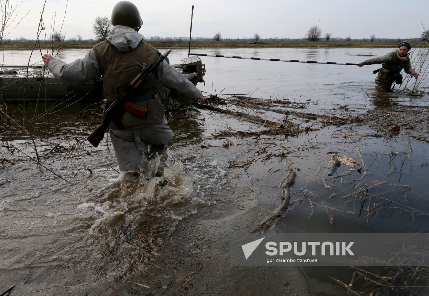 Baltic Fleet's coastal defense troops hold exercise in Kaliningrad Region