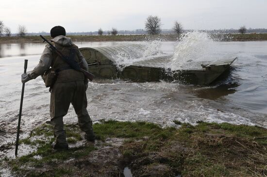 Baltic Fleet's coastal defense troops hold exercise in Kaliningrad Region