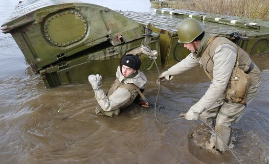 Baltic Fleet's coastal defense troops hold exercise in Kaliningrad Region
