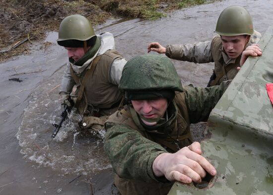 Baltic Fleet's coastal defense troops hold exercise in Kaliningrad Region