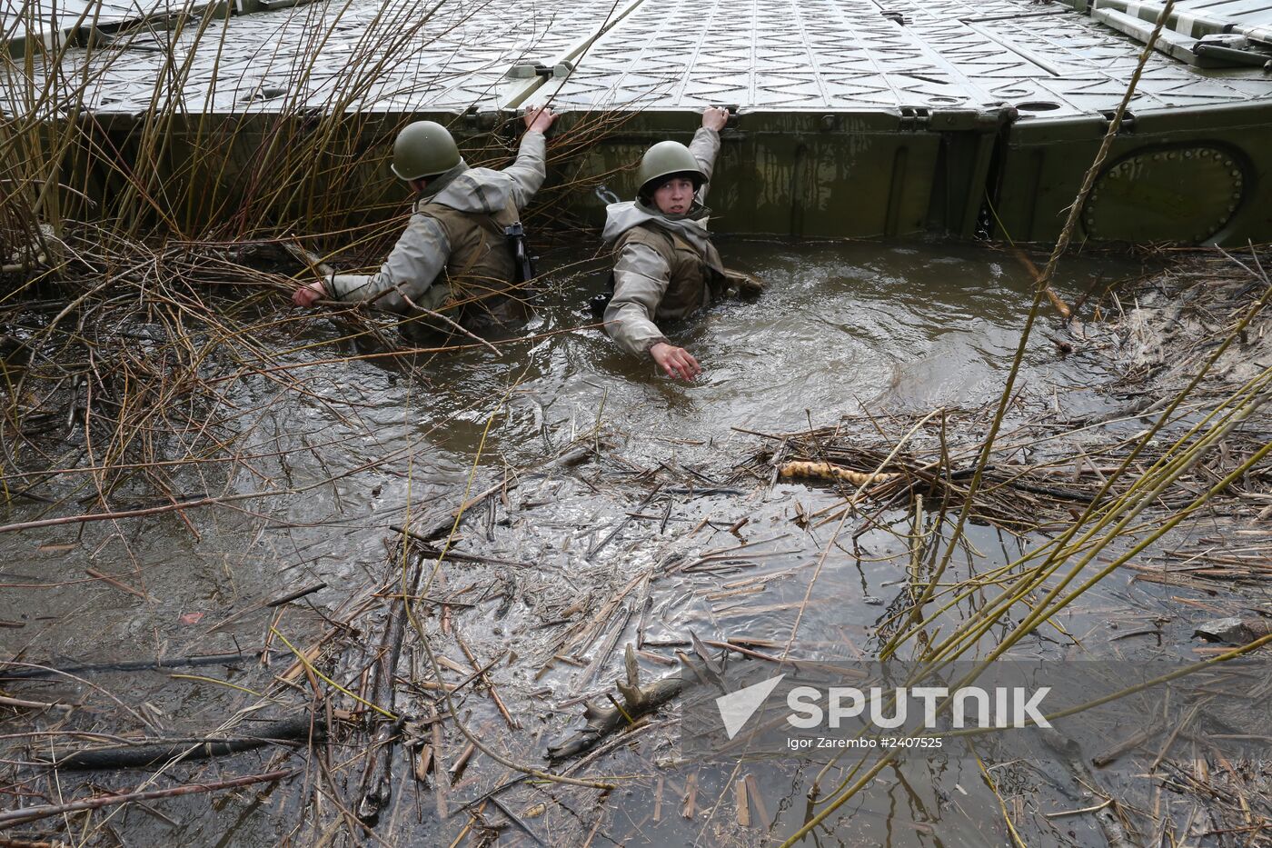 Baltic Fleet's coastal defense troops hold exercise in Kaliningrad Region
