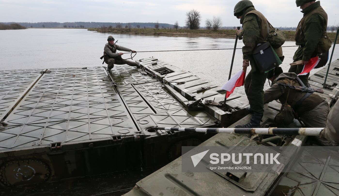 Baltic Fleet's coastal defense troops hold exercise in Kaliningrad Region
