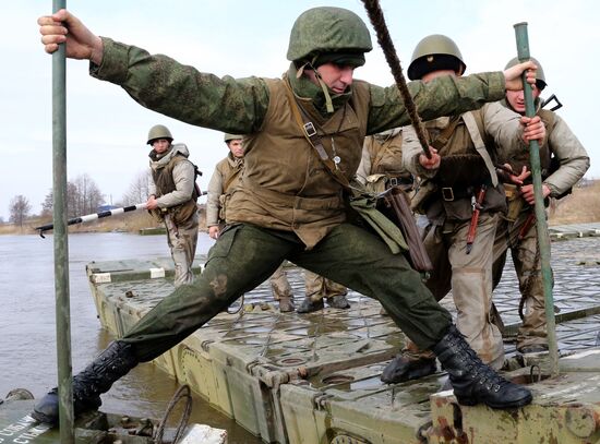 Baltic Fleet's coastal defense troops hold exercise in Kaliningrad Region