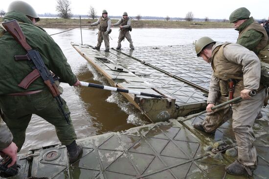Baltic Fleet's coastal defense troops hold exercise in Kaliningrad Region