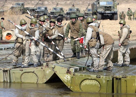 Baltic Fleet's coastal defense troops hold exercise in Kaliningrad Region