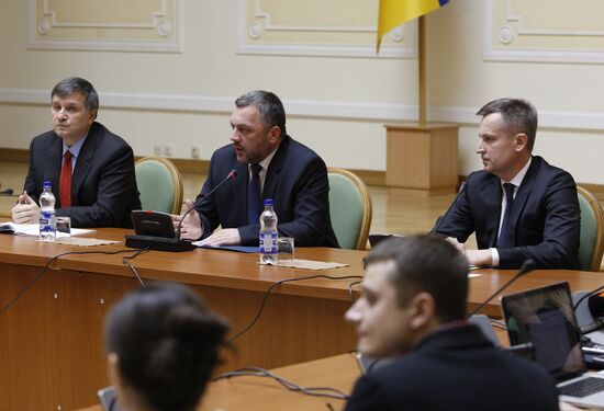 News conference in Kiev on Maidan sniper probe