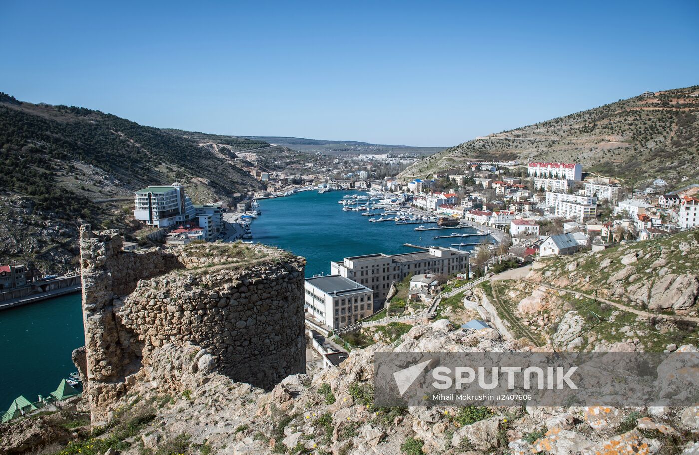 Russian cities. Balaklava