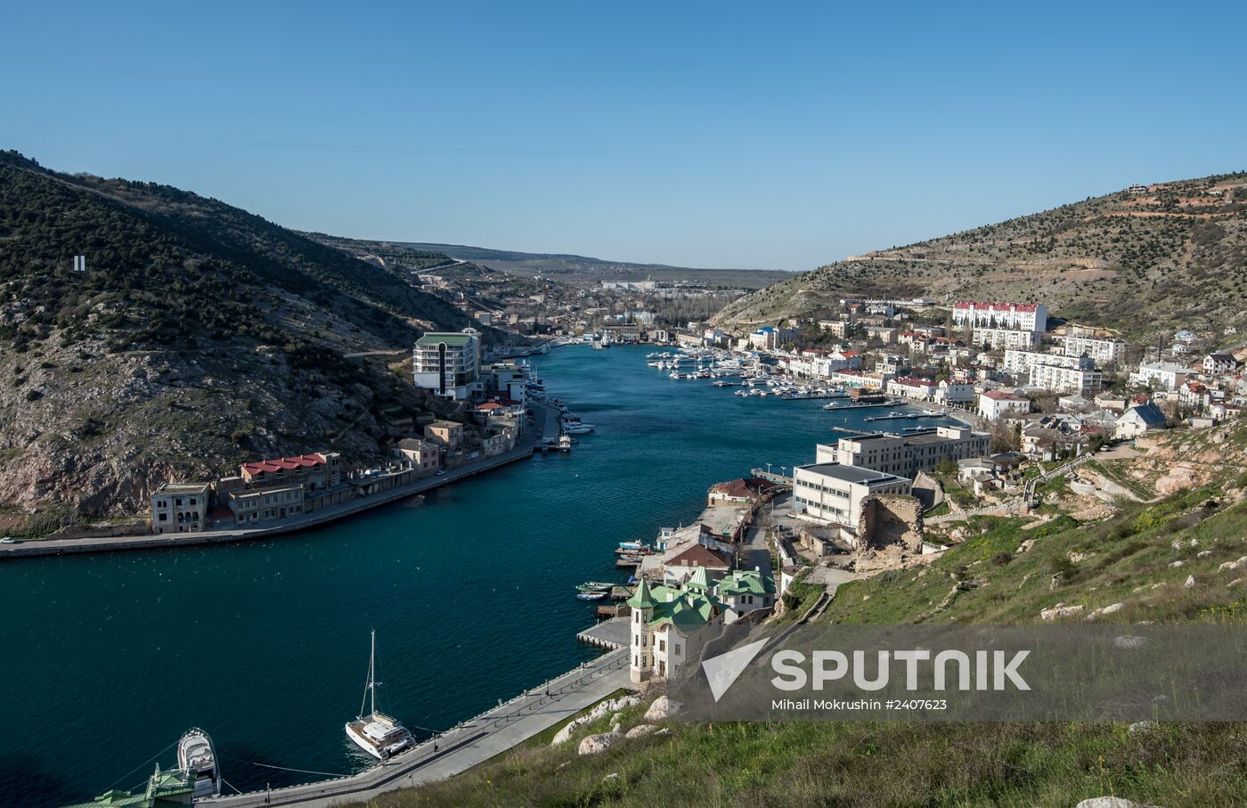 Russian cities. Balaklava