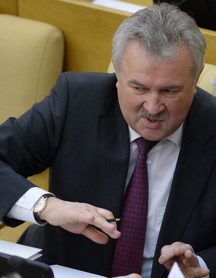 State Duma plenary meeting