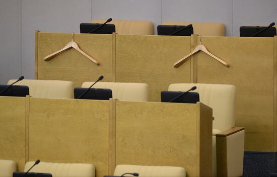 State Duma plenary meeting