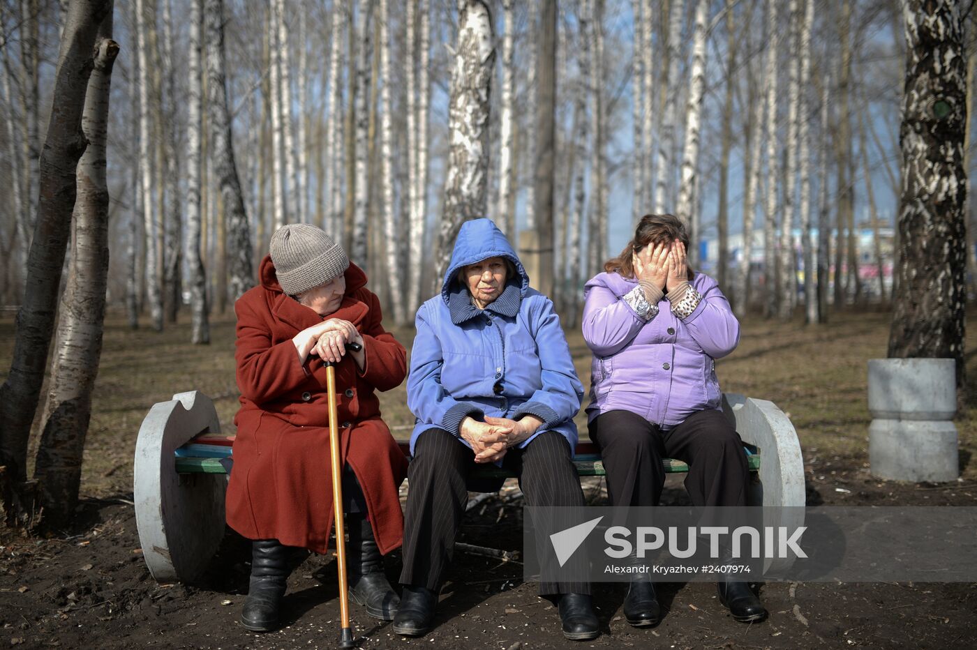 Spring in Novosibirsk