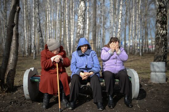 Spring in Novosibirsk