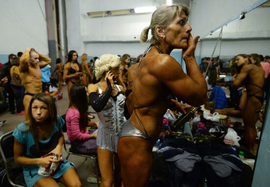 SFO Open Cup in bodybuilding, fitness and body fitness in Novosibirsk