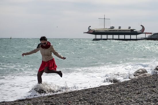 Russian cities. Yalta