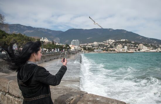 Russian cities. Yalta