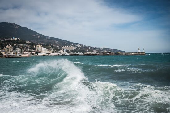 Russian cities. Yalta