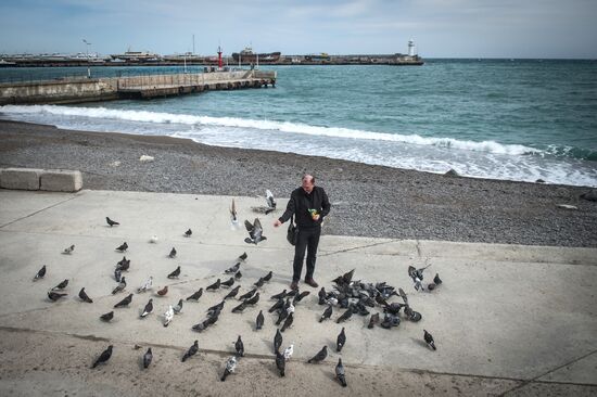 Russian cities. Yalta