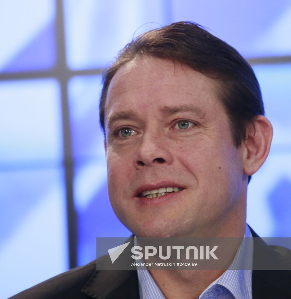 News conference on Night Hockey League Amateur Ice Hockey Teams' Festival