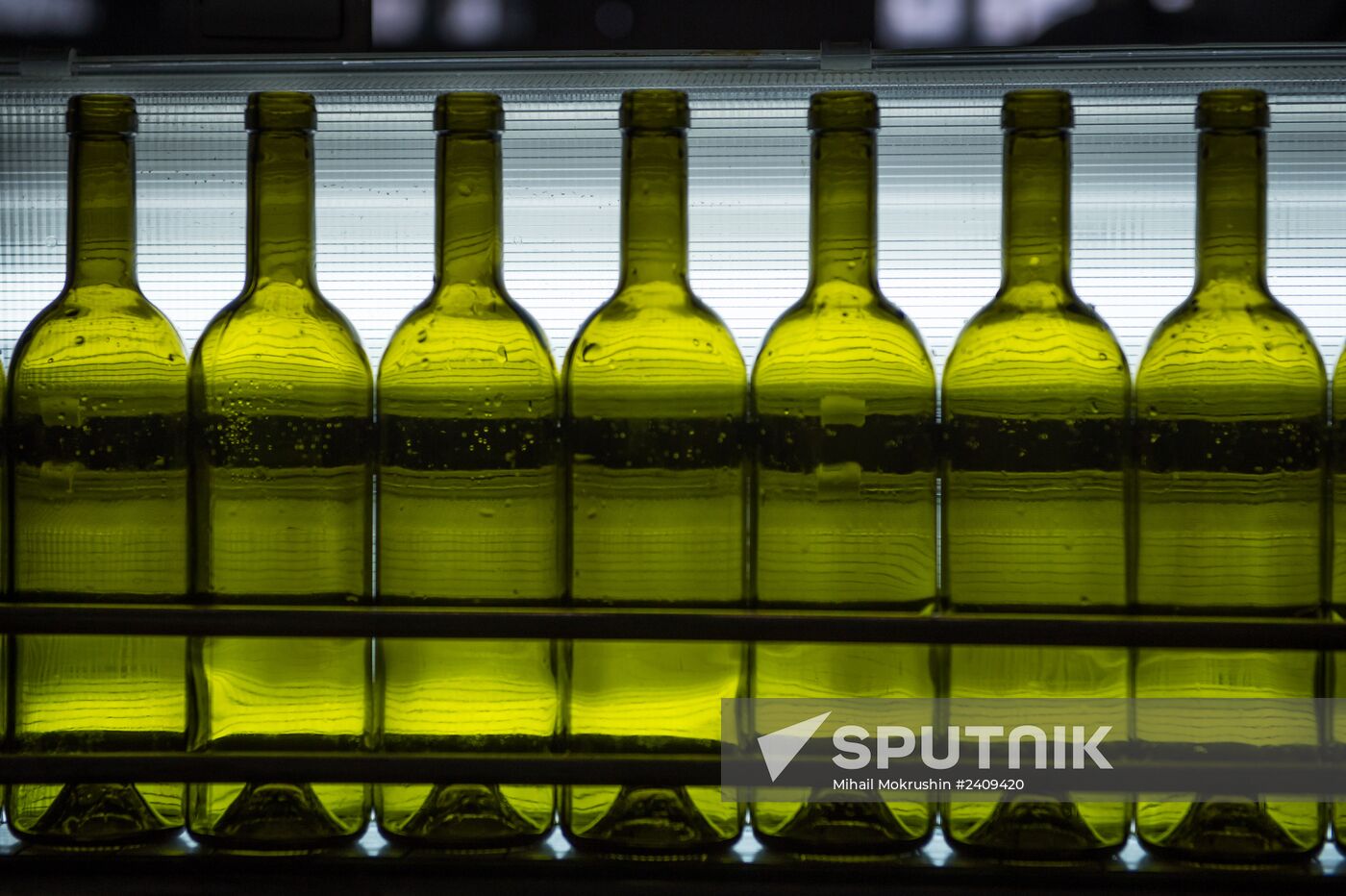 The Massandra wine-making factory in the Crimea