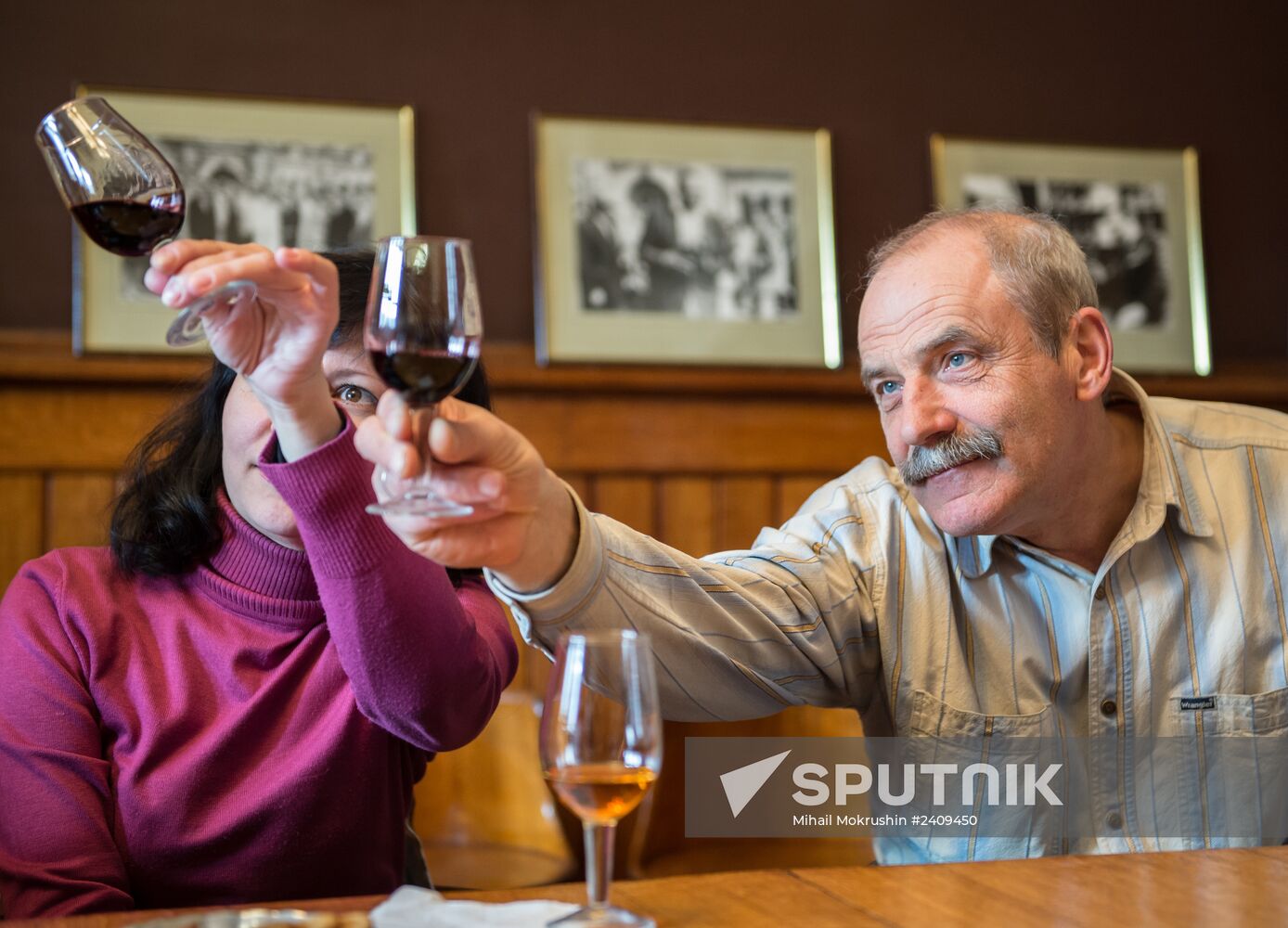 The Massandra wine-making factory in the Crimea