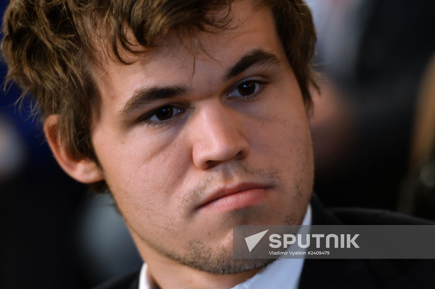 World chess champion Sven Magnus Øen Carlsen visits the Moscow Institute of Physics and Technology
