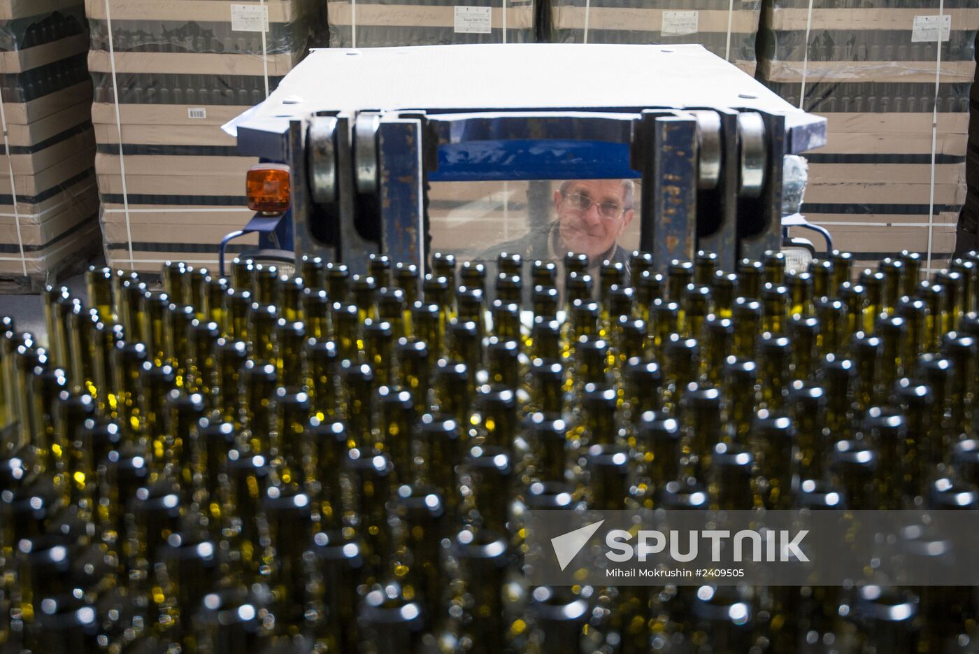 The Massandra Wine-Making Factory in the Crimea