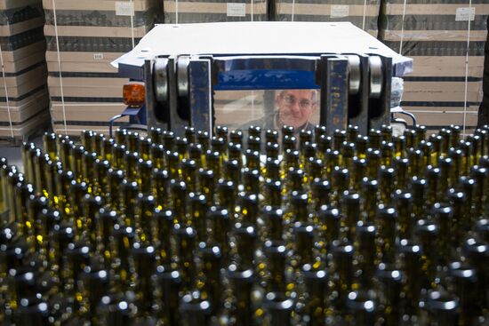The Massandra Wine-Making Factory in the Crimea