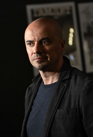 Dress rehearsal of play Tagansky Front