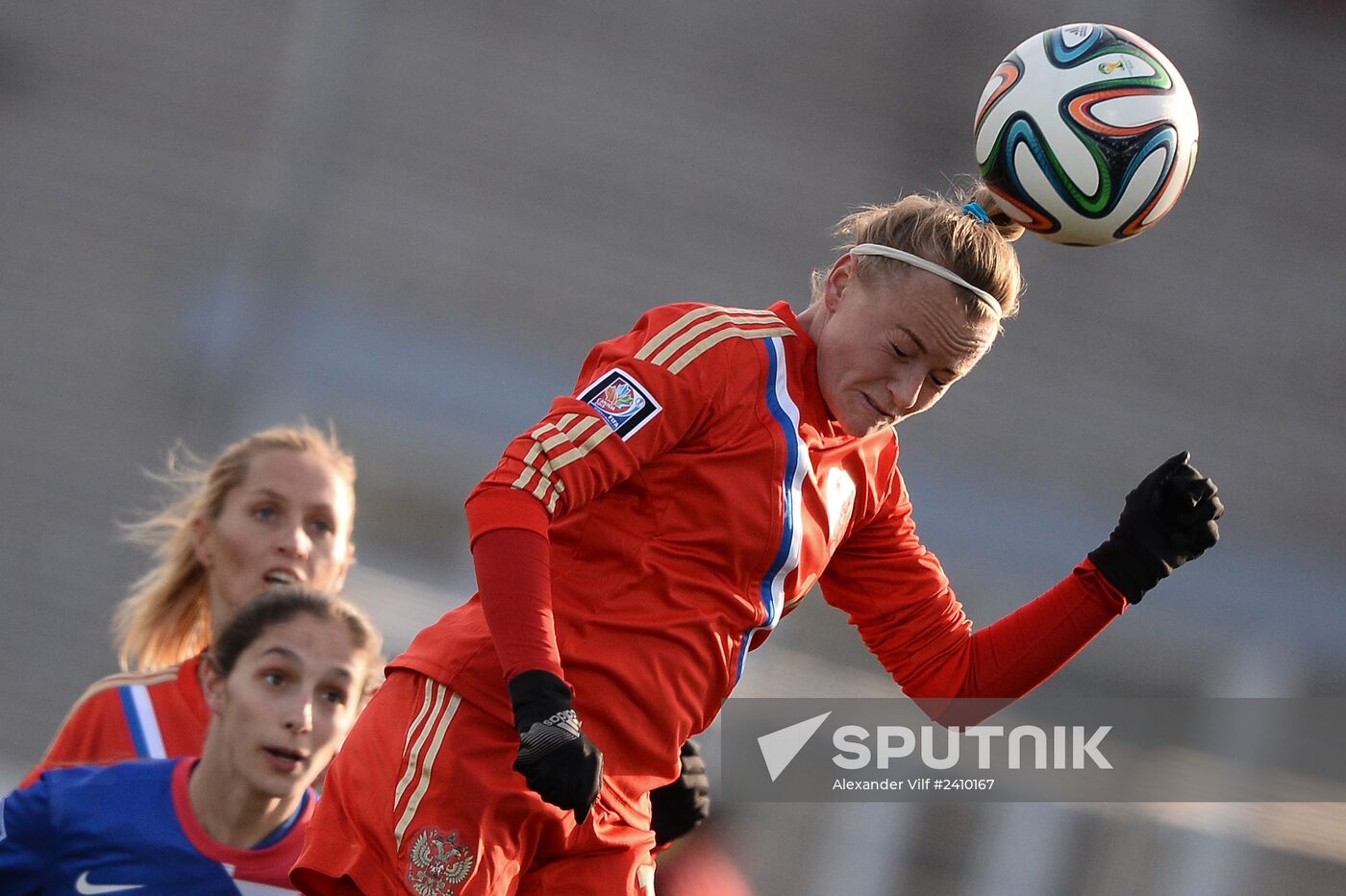 2015 FIFA Women's World Cup qualification. Russia vs. Croatia