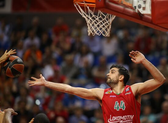 Euroleague Basketball. Lokomotiv Kuban vs. Bayern