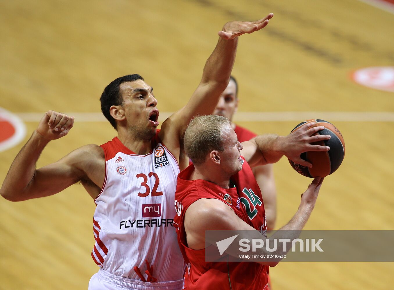 Euroleague Basketball. Lokomotiv Kuban vs. Bayern