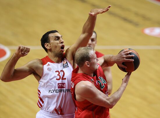 Euroleague Basketball. Lokomotiv Kuban vs. Bayern