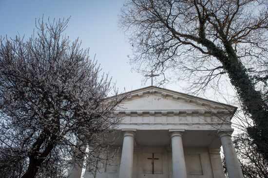 Catholic Assumption Cathedral in Kerch
