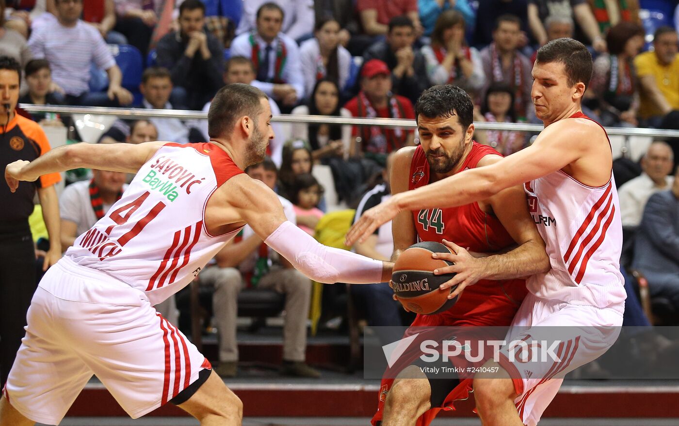 EuroBasket 2014. Lokomotiv Krasnodar vs Bayern Munich