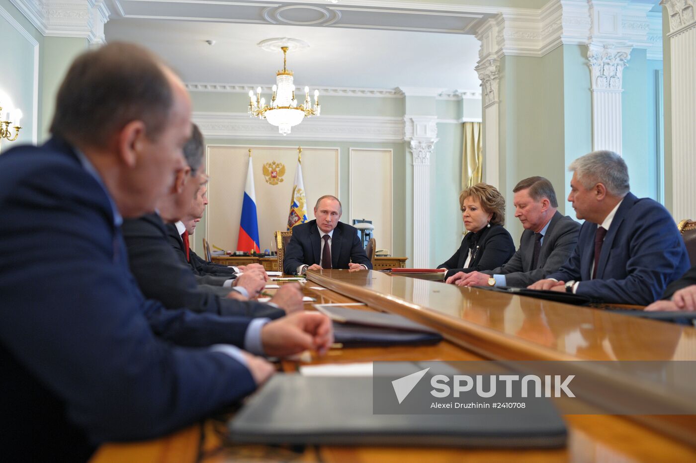 Vladimir Putin chairs Security Council meeting