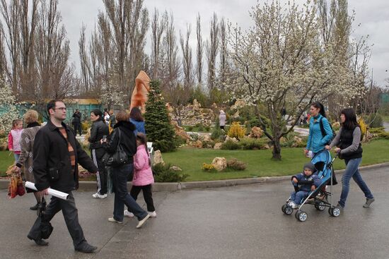 Taygan Lions Park in Crimea