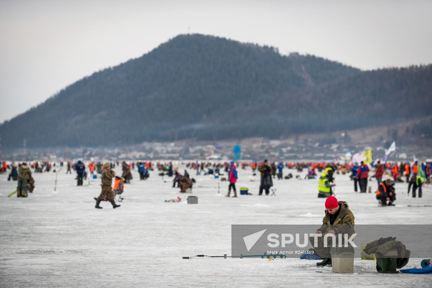 Baikal Fishing Ice Fishing Tournament in Buryatia