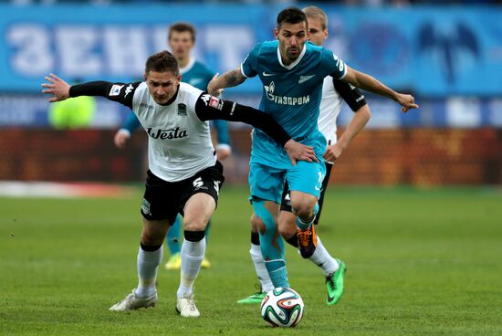 Russian Football Premier League. Zenit vs. Krasnodar