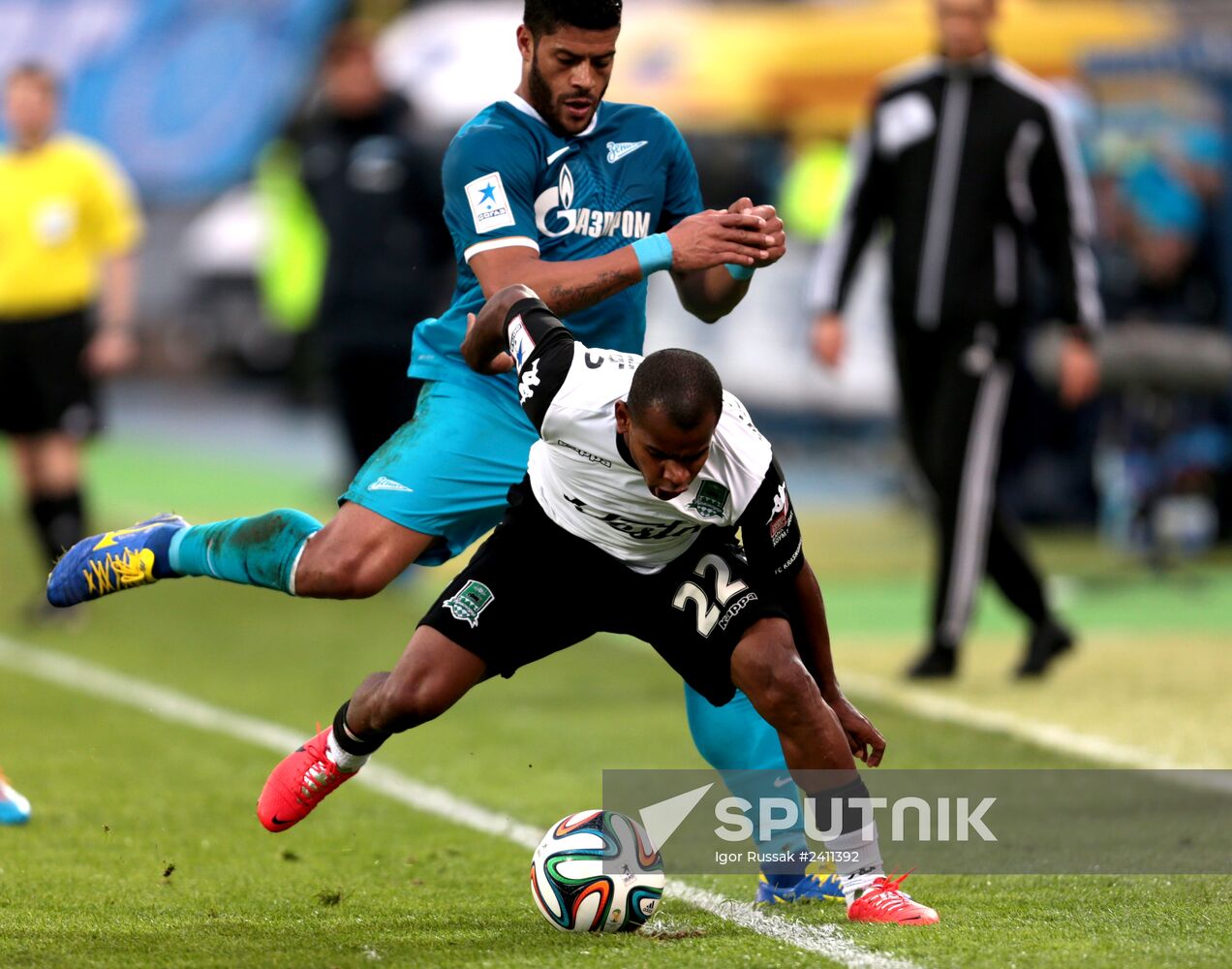 Russian Football Premier League. Zenit vs. Krasnodar