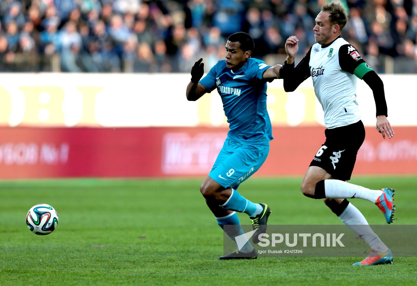 Russian Football Premier League. Zenit vs. Krasnodar