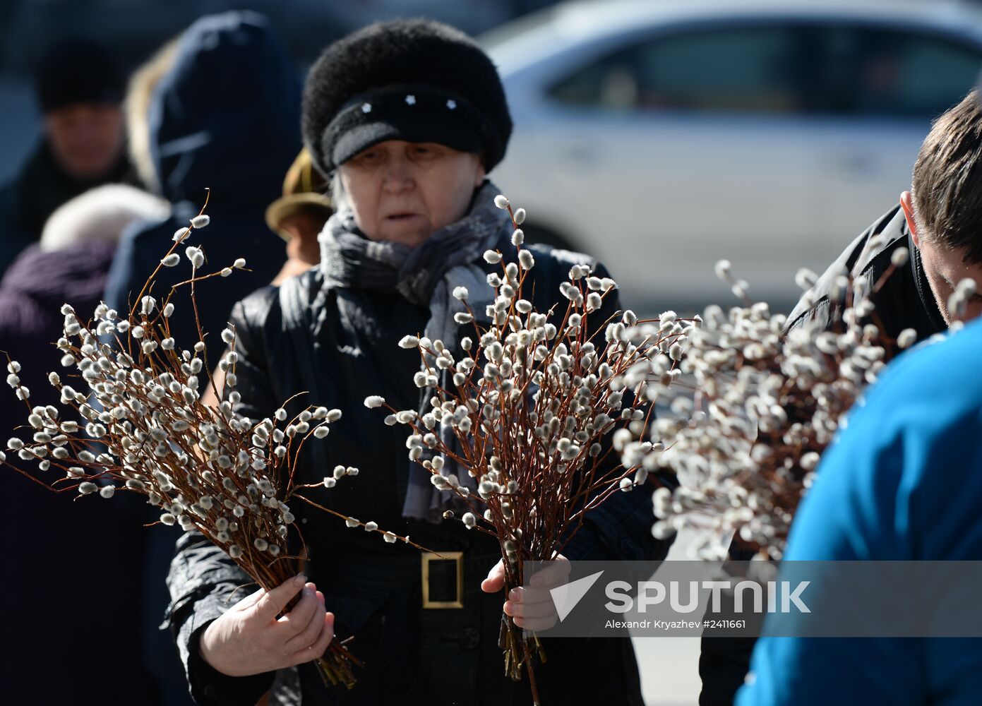 Palm Sunday celebrated in Russian regions